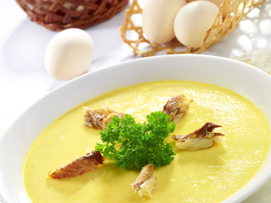 Steamed Egg with Crab Meat web